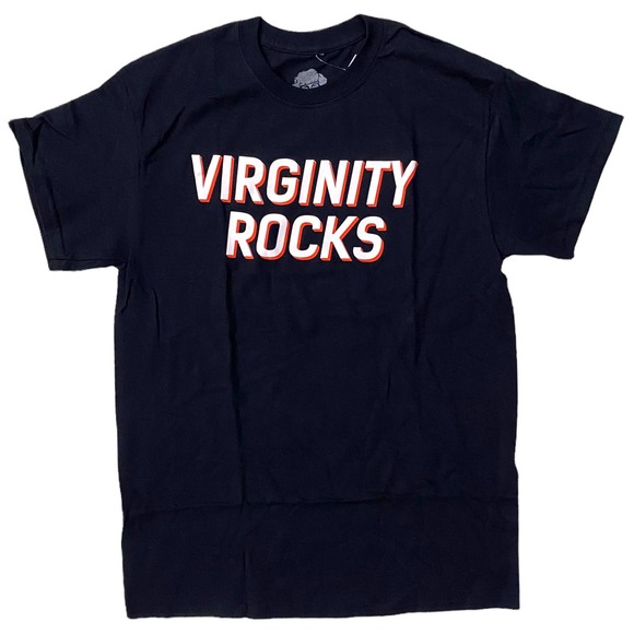 Danny Duncan Other - Danny Duncan Men's Virginity Rocks Graphic Tee T-Shirt - Black